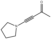 3-Butyn-2-one,4-(1-pyrrolidinyl)- Struktur