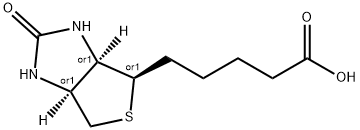 dl-Biotin Struktur