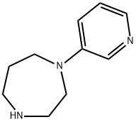 1-Pyridin-3-yl-1,4-diazepane Struktur