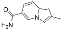 2-Methylindolizine-6-carboxamide Struktur