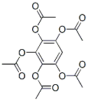 1,2,3,4,5-Pentaacetoxybenzene Struktur