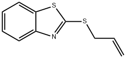 Benzothiazole, 2-(2-propenylthio)- (9CI) Struktur