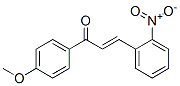 2-Nitro-4'-methoxychalcone Struktur