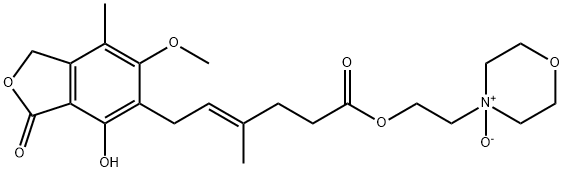 Mycophenolate Mofetil N-Oxide (EP Impurity G) Struktur