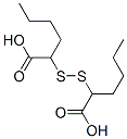 2,2'-dithiobishexanoic acid  Struktur