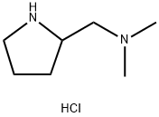 N,N-DIMETHYL-2-PYRROLIDINEMETHANAMINE HYDROCHLORIDE Struktur