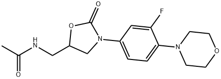 linezolid Struktur