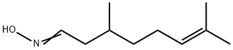 3,7-dimethyloct-6-enal oxime Struktur