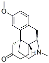 3-Methoxy-17-methylmorphinan-6-one Struktur