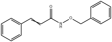 3-Phenyl-N-(benzyloxy)acrylamide Struktur