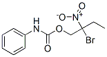 2-bromo-2-nitrobutyl phenylcarbamate Struktur