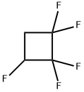 1,1,2,2,3-PENTAFLUOROCYCLOBUTANE Struktur