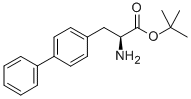 4,4'-BIPHENYLALANINE-1,1-DIMETHYL ETHYL ESTER Struktur