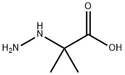 Propanoic acid, 2-hydrazino-2-methyl- (9CI) Struktur