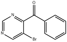 (5-BROMO-4-PYRIMIDINYL)PHENYLMETHANONE Struktur