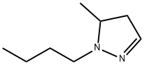 1-Butyl-5-methyl-2-pyrazoline Struktur