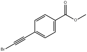 methyl 4-(2-bromoethynyl)benzoate Struktur