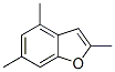 Benzofuran,  2,4,6-trimethyl- Struktur