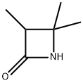 3,4,4-Trimethylazetidin-2-one Struktur