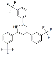 2,4,6-Tris[3-(trifluoromethyl)phenyl]boroxin Struktur