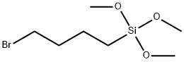 4-bromobutyltrimethoxysilane Struktur