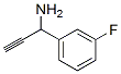 Benzenemethanamine, alpha-ethynyl-3-fluoro- (9CI) Struktur