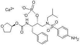 Fosamprenavir calcium