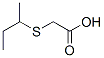 [(1-Methylpropyl)thio]acetic acid Struktur