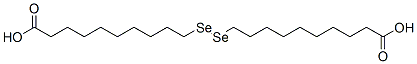 10,10'-Diselenodidecanoic acid Struktur