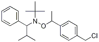 N-tert-Butyl-O-[1-[4-(chloroMethyl)phenyl]ethyl]-N-(2-Methyl-1-phenylpropyl)hydroxylaMine Struktur