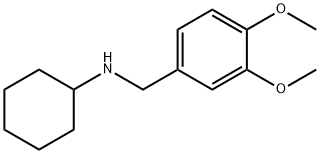 N-(3,4-dimethoxybenzyl)cyclohexanamine Struktur