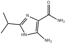 5-AMINO-2-ISOPROPYL-1H-IMIDAZOLE-4-CARBOXAMIDE Struktur