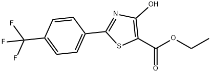 ETHYL 4-HYDROXY-2-[4-(TRIFLUOROMETHYL)PHENYL]-1,3-THIAZOLE-5-CARBOXYLATE price.