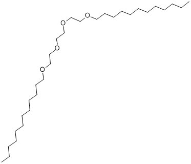 TRIETHYLENE GLYCOL DI-N-DODECYL ETHER Struktur