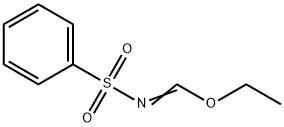 ETHYL PHENYLSULFONYLIMIDOFORMATE Struktur