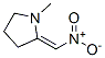 Pyrrolidine, 1-methyl-2-(nitromethylene)-, (2Z)- (9CI) Struktur