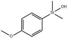 (4-Methoxyphenyl)dimethylsilanol Struktur