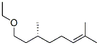 2-Octene, 8-ethoxy-2,6-dimethyl-, (6R)- Struktur
