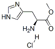 methyl L-histidinate hydrochloride Struktur