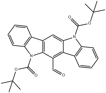 6-Formylindolo[3,2-b]carbazole Struktur