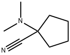 1-(diMethylaMino)cyclopentanecarbonitrile Struktur