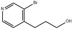 3-BROMO-4-(3-HYDROXYPROPYL)PYRIDINE Struktur