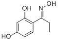 2',4'-dihydroxypropiophenone oxime Struktur