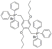 ((2 5-DIBUTOXY-1 4-PHENYLENE)BIS(METHYL& Struktur