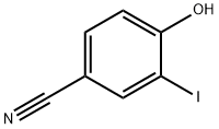 3-IODO-4-HYDROXYBENZONITRILE Struktur