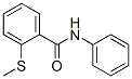 2-(methylthio)benzanilide Struktur