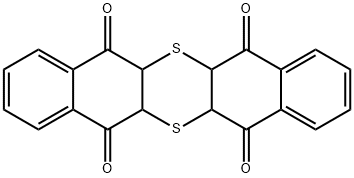 5A,6A,12A,13A-TETRAHYDRO-DIBENZO[B,I]THIANTHRENE-5,7,12,14-TETRONE Struktur