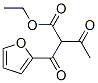 ETHYL 2-(FUR-2-OYL)ACETOACETATE Struktur