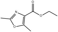 ETHYL 2,5-DIMETHYL-1,3-OXAZOLE-4-CARBOXYLATE Struktur