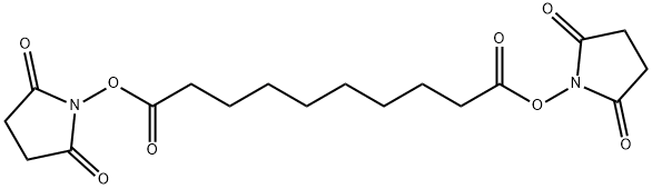 DISUCCINIMIDYL SEBACATE Struktur